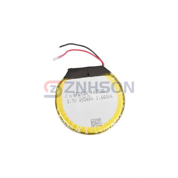 GRP443535-1C-3.7V-450MAH WITH PCM Preview