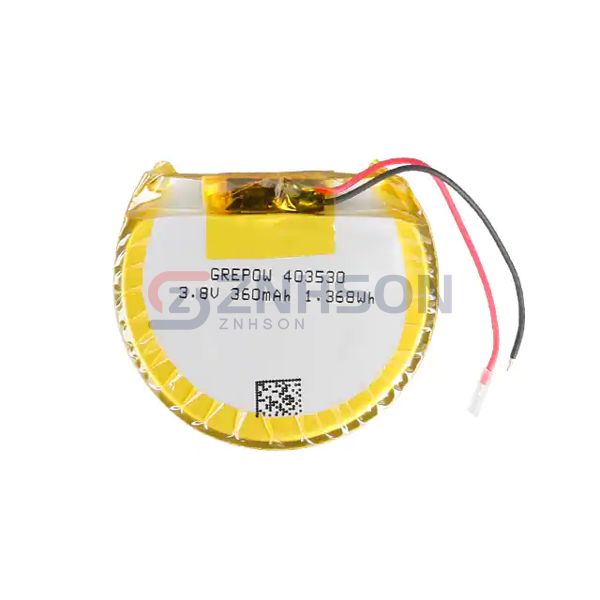 GRP403530-1C-3.8V-360MAH WITH PCM Preview