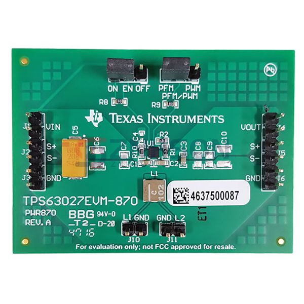 TPS63027EVM-870 Preview